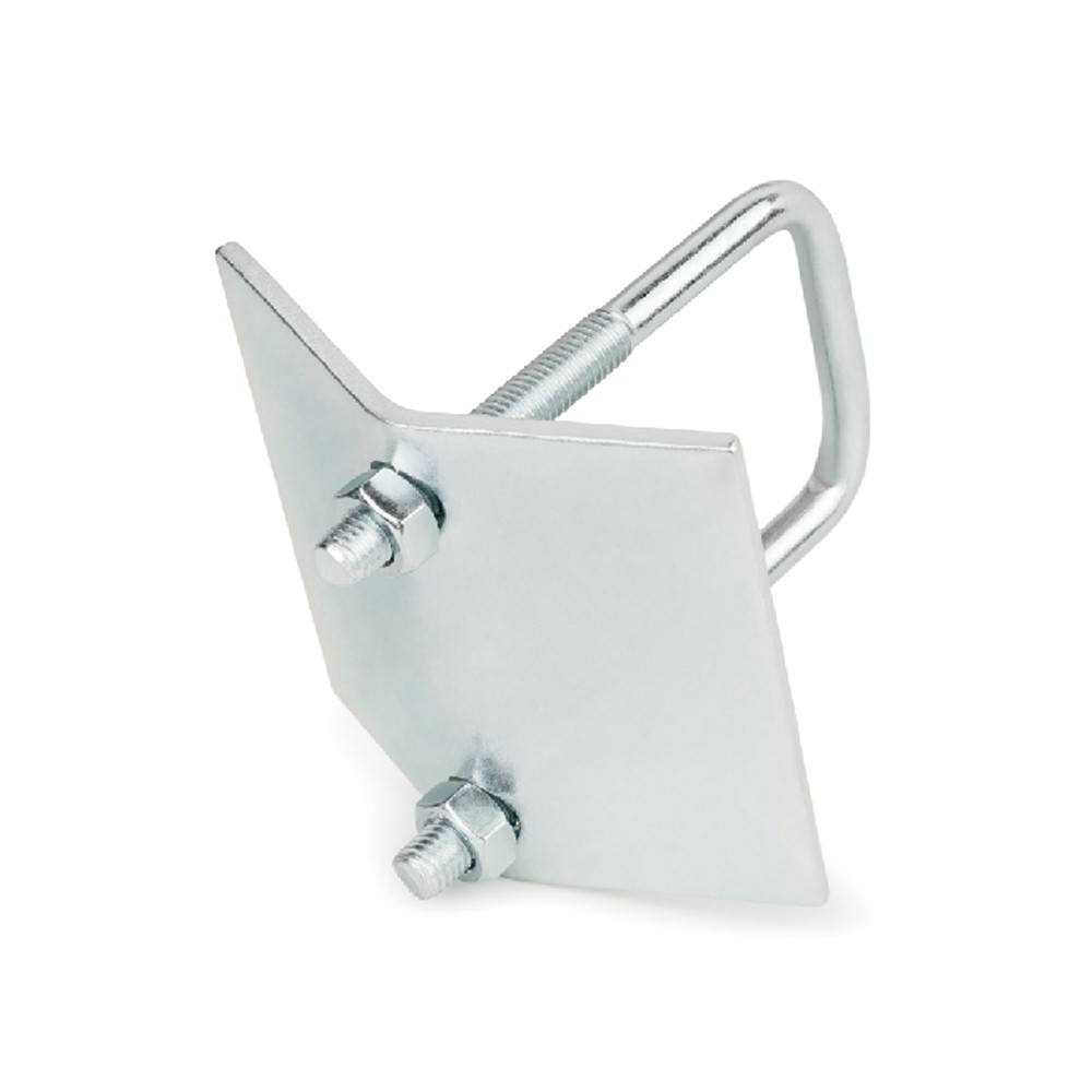 AB-GX [CP] Accesorios para perfiles Indextrut. Abrazadera para guía perforada Indextrut